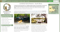 Desktop Screenshot of londolozi.krugerpark.co.za